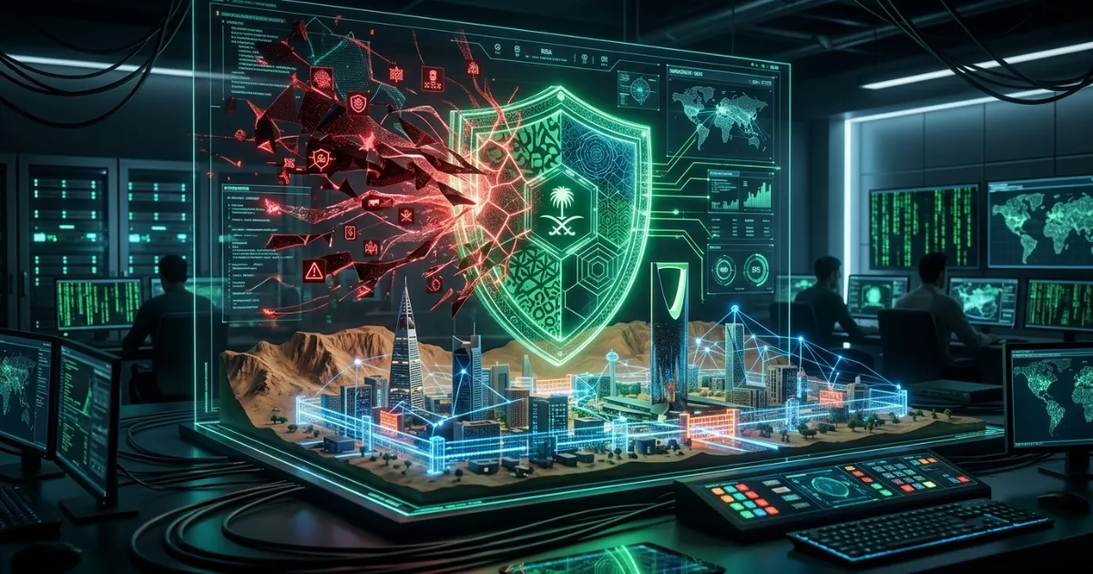 AI cyber attacks in Saudi Arabia with advanced cybersecurity and threat detection systems